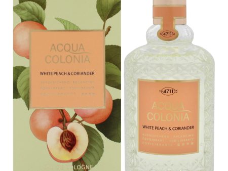 4711 Acqua Colonia White Peach and Coriander by Muelhens for Unisex - 3.4 oz EDC Spray Online Hot Sale