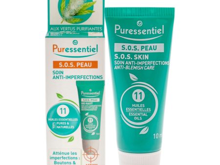 SOS Skin Anti-blemish Care by Puressentiel for Unisex - 0.34 oz Treatment Online Sale