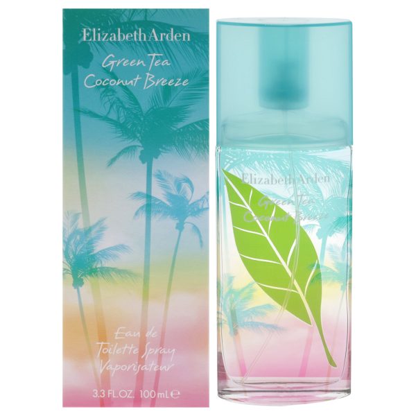 Green Tea Coconut Breeze by Elizabeth Arden for Women - 3.3 oz EDT Spray Supply