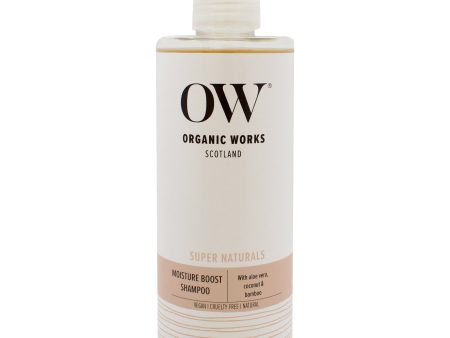 Super Naturals Moisture Boost Shampoo by Organic Works for Unisex - 10.14 oz Shampoo Sale