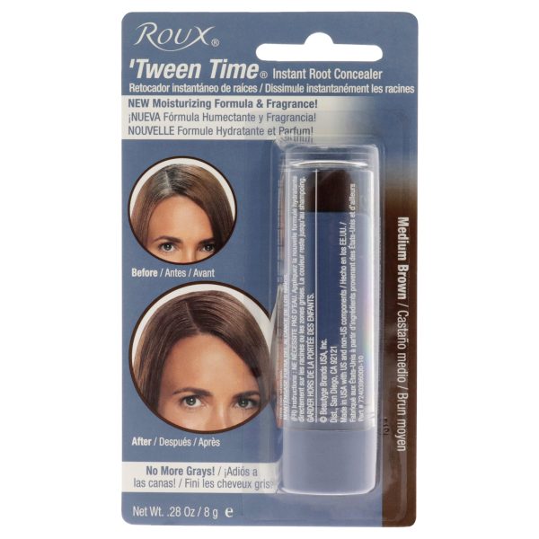 Tween Time Instant Root Concealer Stick - Medium Brown by Roux for Unisex - 0.28 oz Concealer For Cheap