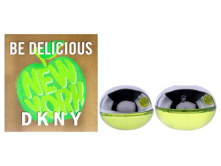 DKNY Be Delicious by Donna Karan for Women - 2 Pc Gift Set 3.4oz EDP Spray, 1oz EDP Spray Cheap