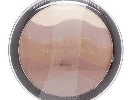 SUNkissed Glimmer Compact Large by Sunkissed For Discount