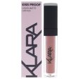 Kiss Proof Lipstick Liquid Matte - 15 Totally Nude by Klara for Women - 0.3 oz Lipstick For Cheap