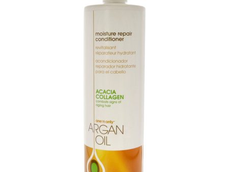 Argan Oil Moisture Acacia Collagen Repair Conditioner by One n Only for Unisex - 33.8 oz Conditioner Online Sale