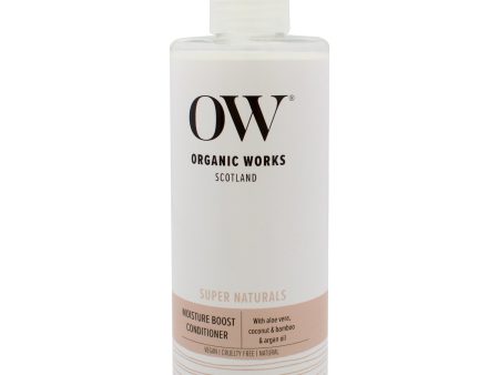 Super Naturals Moisture Boost Conditioner by Organic Works for Unisex - 10.14 oz Conditioner Fashion