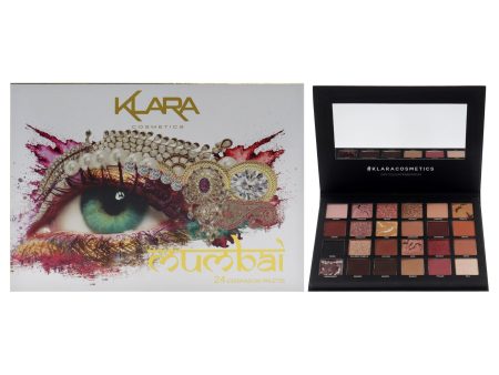 24 Eyeshadow Palette - Mumbai by Klara for Women - 2.5 oz Eye Shadow Online