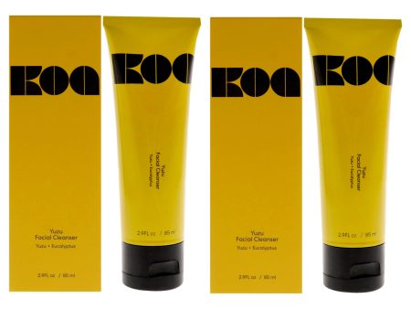 Yuzu Facial Cleanser by KOA for Unisex - 2.9 oz Cleanser - Pack of 2 Discount